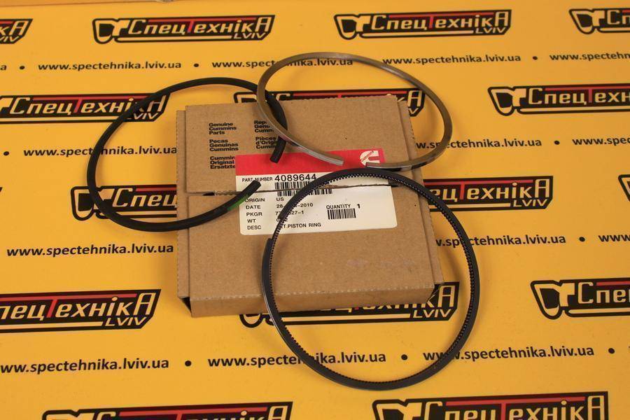 Кольца поршневые Cummins 8.3 114 мм (4089644) - OEM