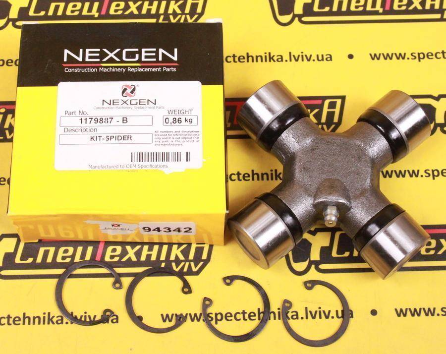 Хрестовина кардана CAT 416 428 432 442 (117-9887 392-6301) - Nexgen