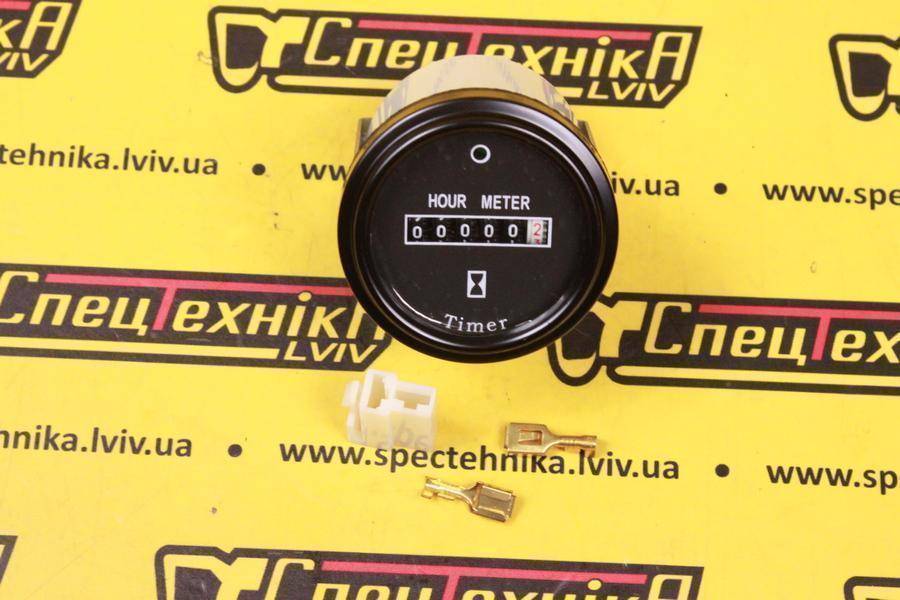 Лічильник мотогодин CAT 12V 24V