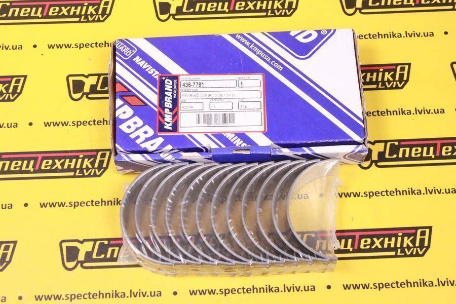 Шатунный вкладыш CAT C6.6 C7.1 3056E C4.4 STD SET (436-7781, T409188) - KMP