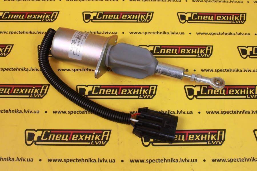 Електромагнітний клапан / соленоїд / глушилка 24V Cummins 6C \ 6CT \ 6CTA 8.3 (3939019 76195167 J939019 87420949) - KMP
