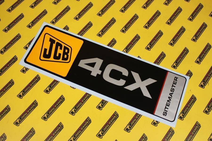 Наклейка JCB 4CX Sitemaster (817/17920)