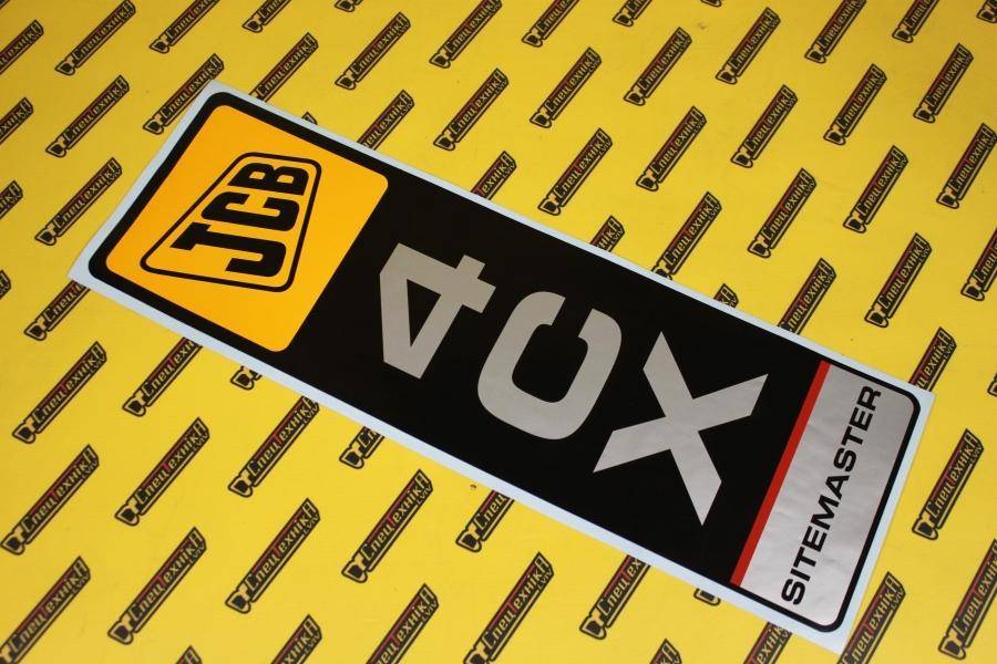 Наклейка JCB 4CX Sitemaster (817/17896)