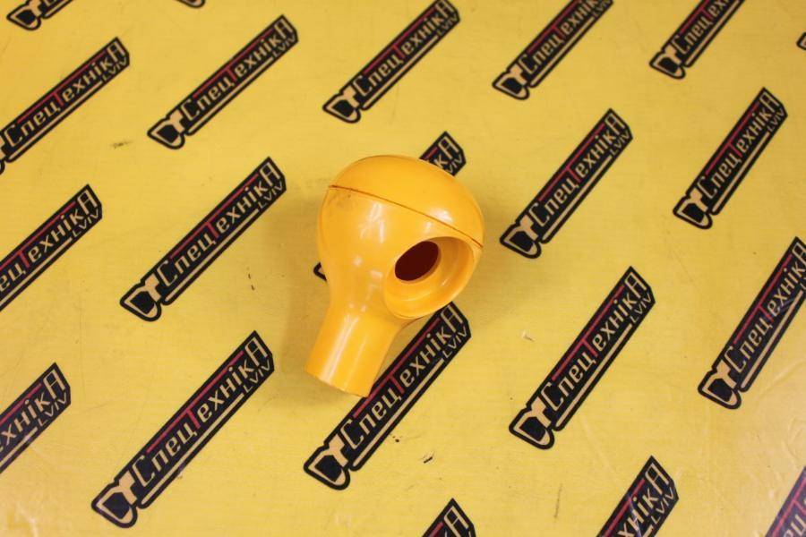 Ручка (головка) заднього ричага жовта JCB 3CX 4CX (993/61200)