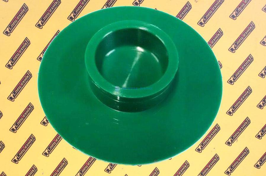 Салазка стабілізатора JCB 3CX 4CX верх зелена 5 мм (331/20550, 123/06015, 123/07295)