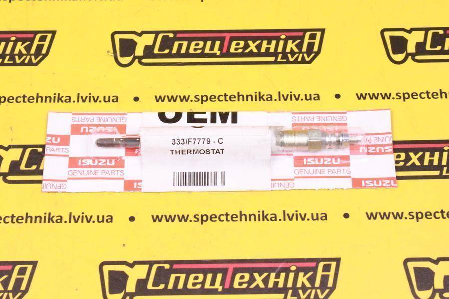 Свеча накала JCB JS115, JS130, JS145 / Isuzu - 24V (333/F7779) - OEM Isuzu