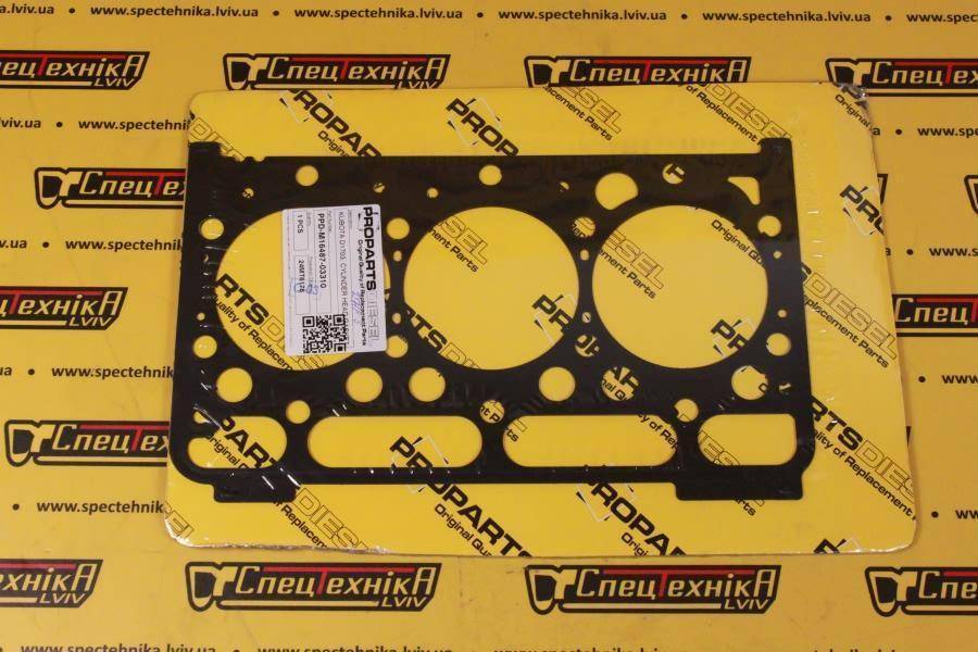 Прокладка ГБЦ Kubota D1703 (M16487-03310)