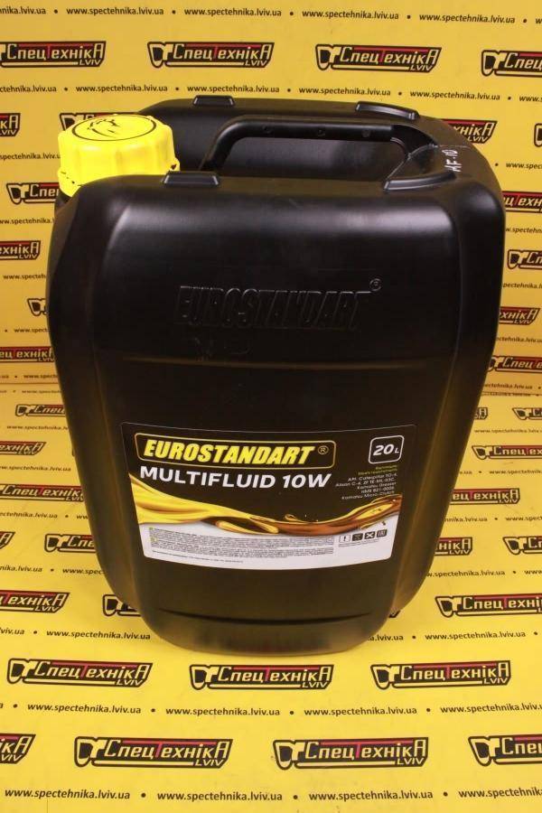 Трансмиссионное масло Eurostandart MULTIFLUID 10W - 20л.