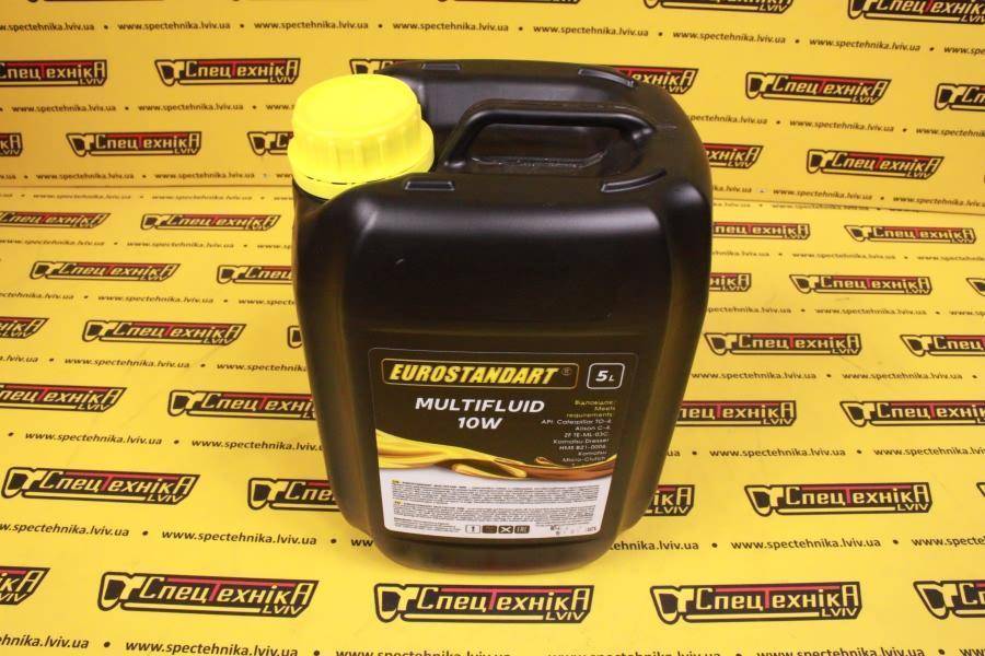 Трансмісійне масло Eurostandart MULTIFLUID 10W - 5л.
