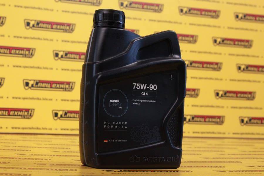 Трансмісійне масло AVISTA peer EVO GL5 SAE 75W-90 - 1л.