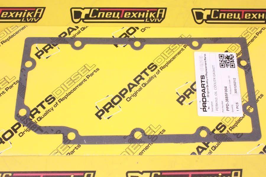 Прокладка масляного радіатора Perkins 1004.4 (3685F004)