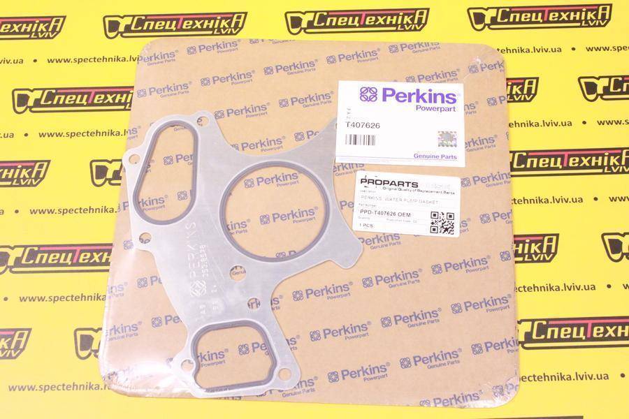 Прокладка водяного насоса Perkins 1204 (T407626 353-8578) - OEM