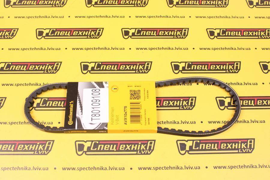 Ремінь поліклиновий Perkins 10*775 (T80109108) - CONTITECH