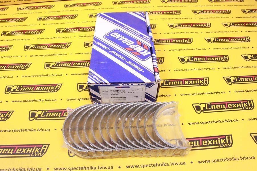 Коренной вкладыш Perkins 1106/1206 STD SET (U5MB0020 T409189 448-4217 360-1978 276-7388) - KMP