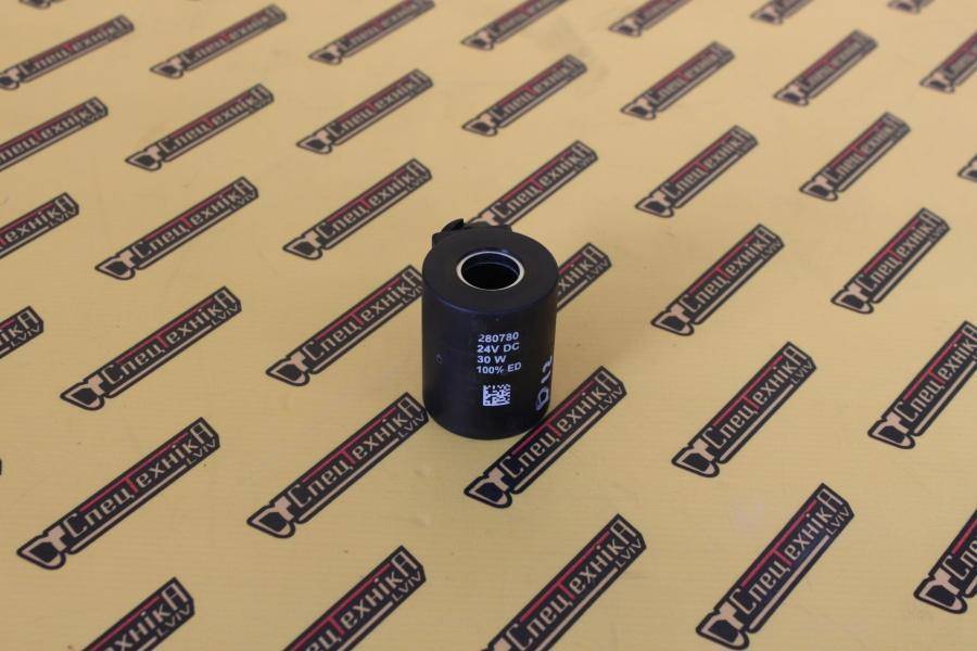 Электромагнитная катушка (соленоид) 24V 30W Fi 19*57 (280780)