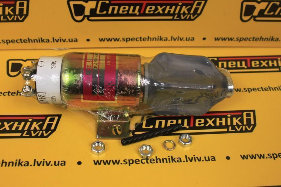 Электромагнитный клапан (Соленоид) глушилка Cummins 24V QSB5.9 6BT5.9 (3864274 1751-2467UIBIS5 5270496 34287-01300)