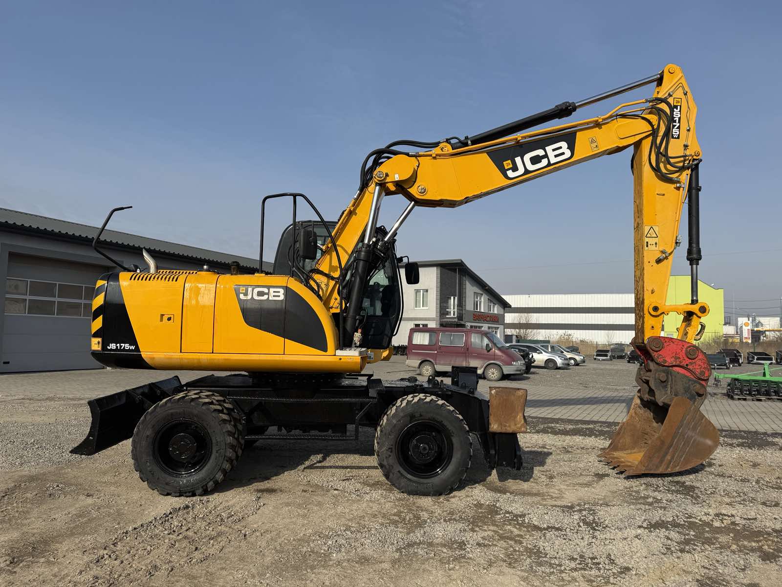 Колесный экскаватор JCB JS 175W (JS175W) 2012 г.