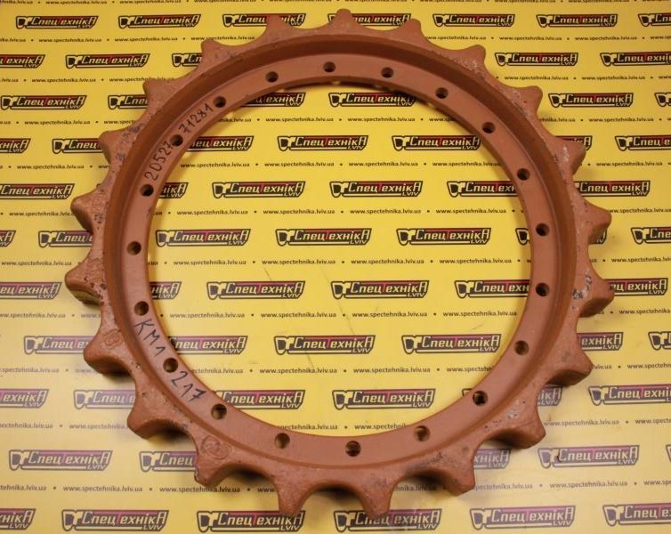 Зубчатое колесо Komatsu PC200 PC210 PC240-3 ведущее (205-27-71281)