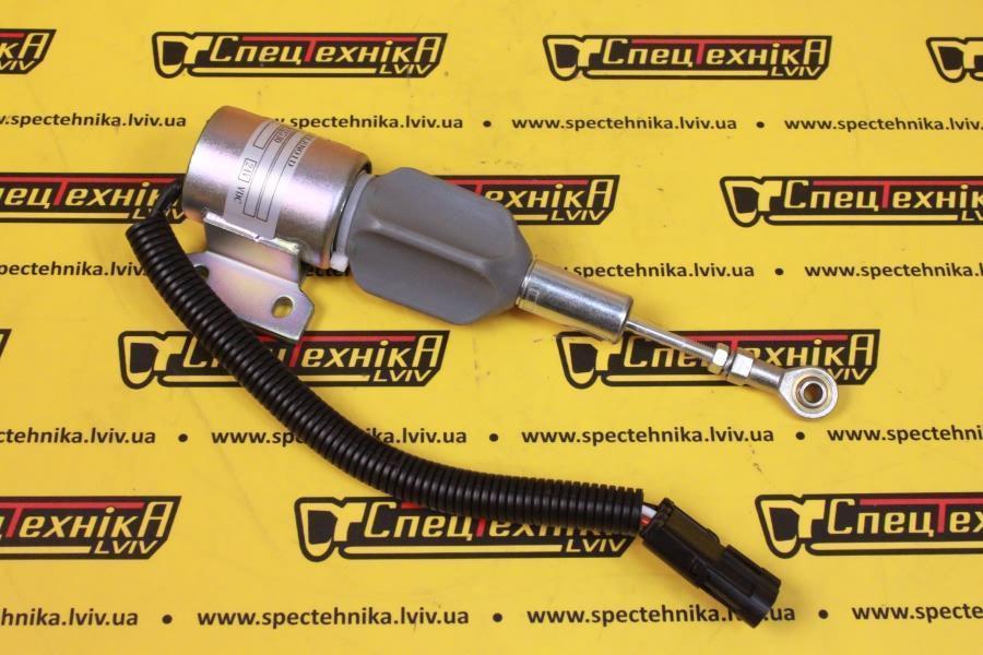 Электромагнитный клапан отсекания топлива ТНВД (глушилка) Cummins B 24V (3932530) - KMP