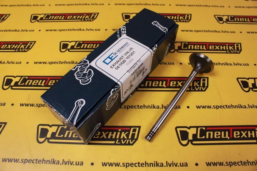 Клапан випускний Deutz 1012 (35.9*8*124.7 L45) III (04208096) - OE Germany
