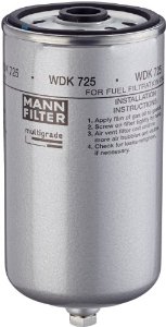 Фільтр паливний MANN-FILTER WDK 725 (WDK725)