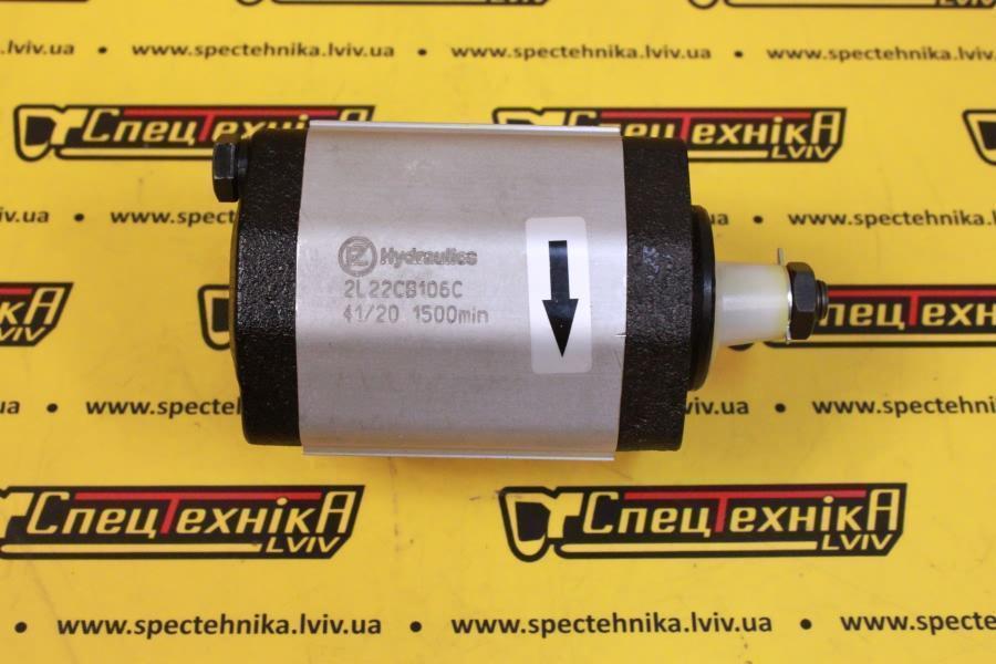 Гидравлический насос 1 секционный вал-корпус (0510715306 2L22CB106C)