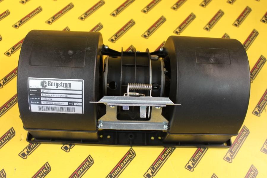 Печка салона JCB 3CX 4CX в сборе с резистором (332/C4284) - OEM