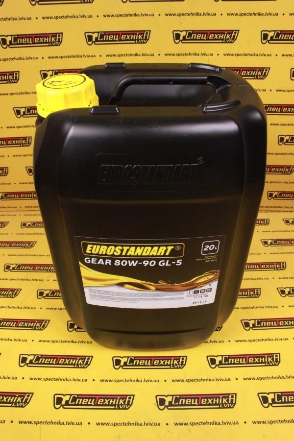 Трансмиссионное масло Eurostandart GEAR 80W-90 GL-5 - 20л.
