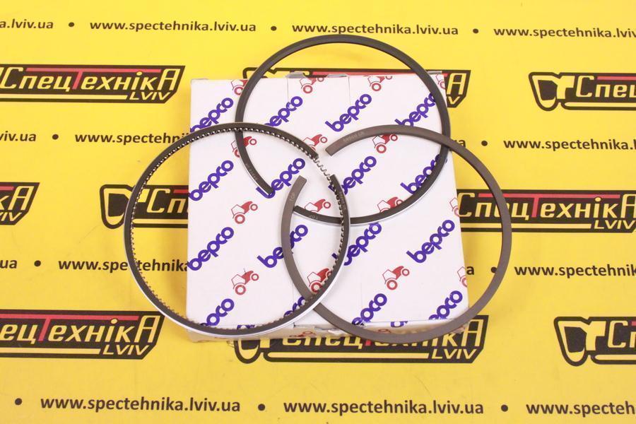 Кольца поршневые Perkins 1004.4 (4181A019 4181A014 4181A015 4181A027 02/200192 02/201398 02/200008 146-1780) - Bepco