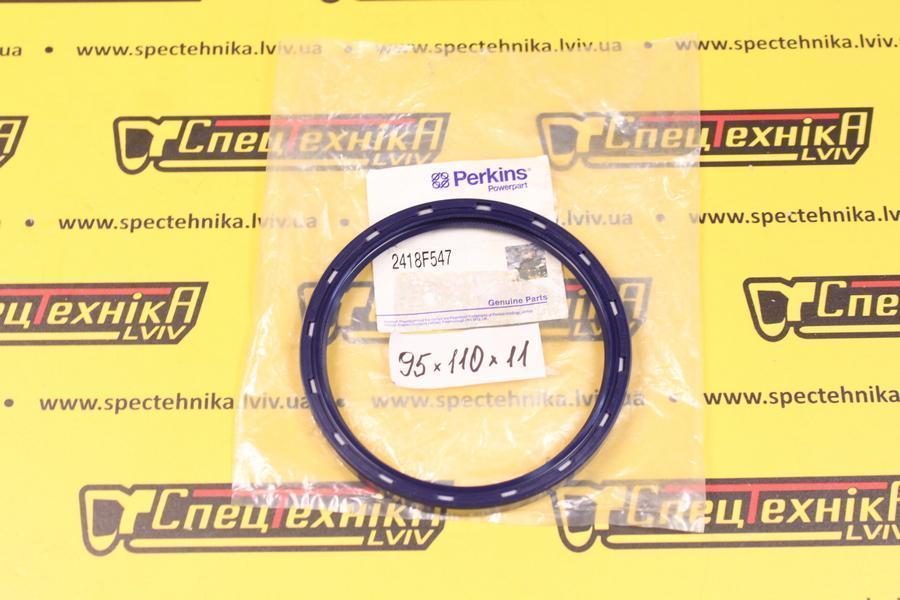 Сальник коленвала Perkins 704 задний (2418F547 152-6556) - ORG